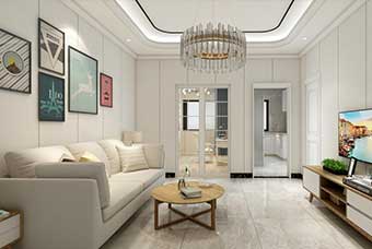 驻马店现代风格-客厅