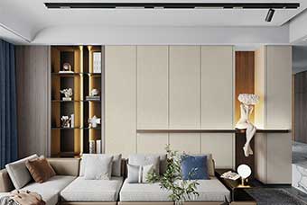 驻马店北欧风格-客厅