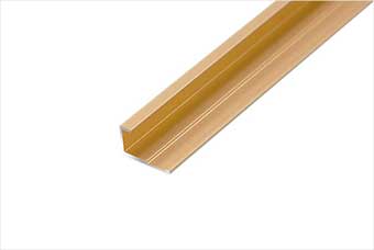 驻马店航空纤维墙咔铝合金边条(钛金氧化)