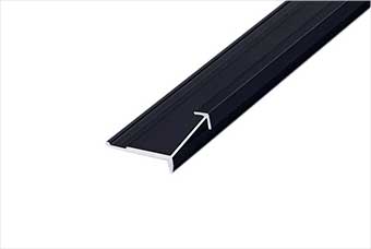 驻马店航空纤维墙咔铝合金阳角线（哑黑氧化）