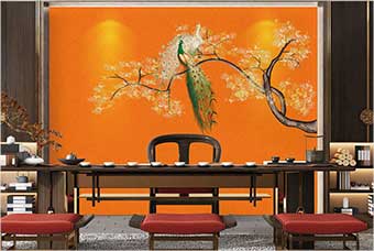 驻马店森佰汇航空纤维墙咔(春花秋月)