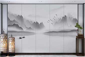 驻马店森佰汇航空纤维（山水画系列）